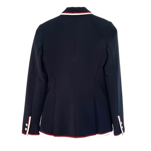 L'Agence Chamberlain Blazer in Midnight Even Stripe Size 0 NEW - Picture 7 of 15